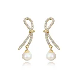 Лента с жемчугом - пара золотых моделей