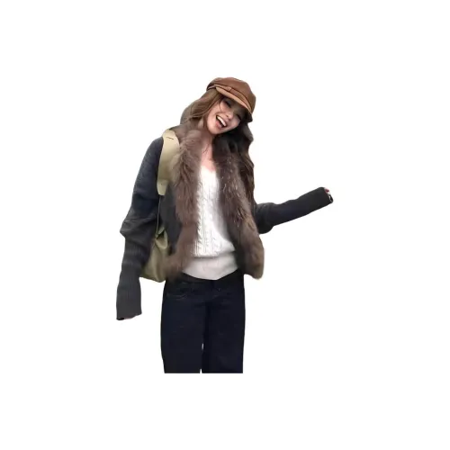 YOUSEKOO Серый Женский Трикотаж