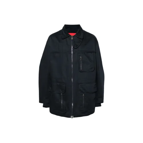 Ferrari Темно-синие мужские куртки