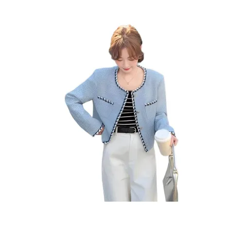 HTHK Светло-синие Женские Куртки