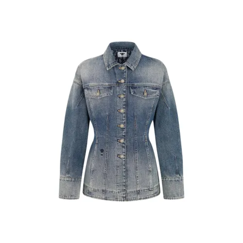 DIOR Blue Женские Джинсовые Куртки