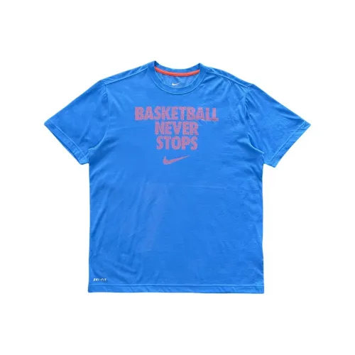 nike Blue Мужская T-рубашка