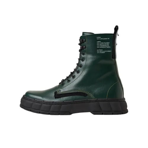 VIRÓN 1992 Лес Apple Booties Unisex Green