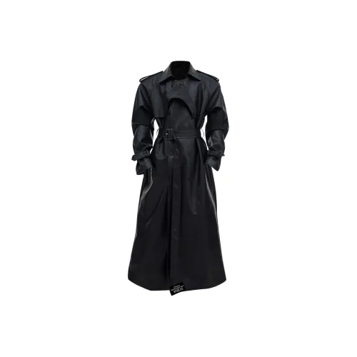 WHELVE Черный Унисекс Кожаные куртки