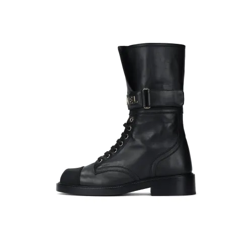 CHANEL Martin Boot Женские Черный
