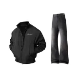 Чёрный HJ25589 + Чёрный Серый 7740