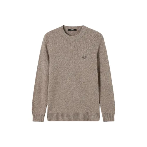 KARL LAGERFELD Активный отдых Термический Коммутирование FW25 Свитер Мужской