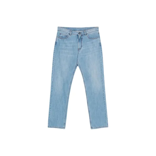 Ferrari Светло-синие Мужские Джинсы