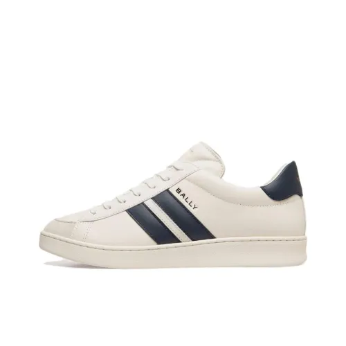 BALLY Низкий топ Скейтборд Кроссовки Мужские Черный Белый