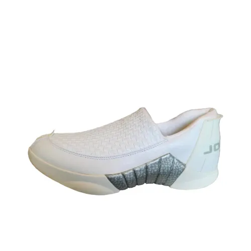 Jordan Air Jordan 15 Low Топ Винтажные Баскетбольные Кроссовки Мужские Белые