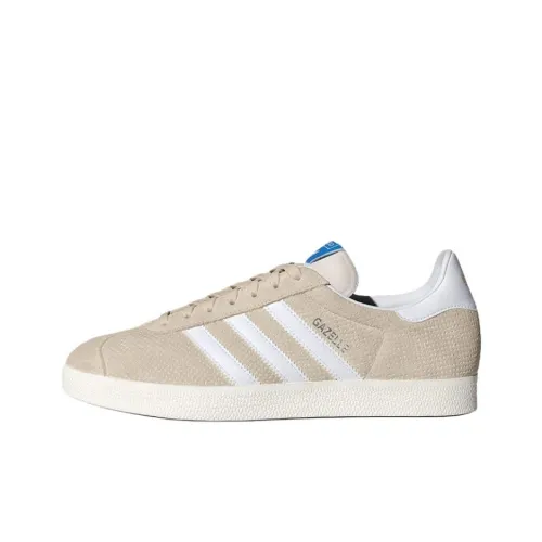 Adidas Originals Gazelle Low Топ Скейтборд Кроссовки Унисекс Бежевый