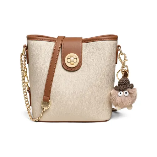 MILLIE'S Сумка через плечо из коровьей кожи стандартная женская цвет экрю