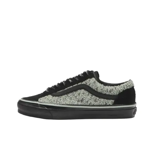 Vans Premium Old Skool Скейтборд Кроссовки Унисекс Черный Серый
