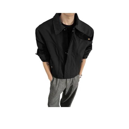 TUOFEI Черный Унисекс Куртки