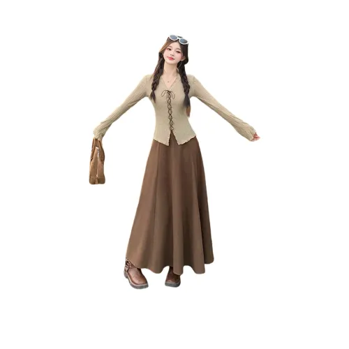 GRAYISMOON Женские Комплекты с Юбкой