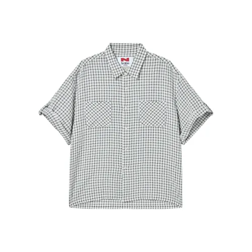 Beyond Closet Белый Унисекс Рубашки