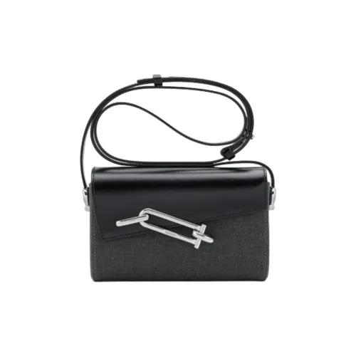 TAD FAB Бизнес Костюм Текстиль Коровья кожа Сумка через плечо Средний Унисекс Многоцветный