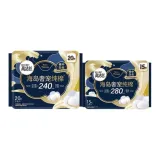 Двухкомпонентный комплект: дневные гигиенические прокладки 240 мм, 20 шт./упаковка + ночные гигиенические прокладки 290 мм, 15 шт./упаковка