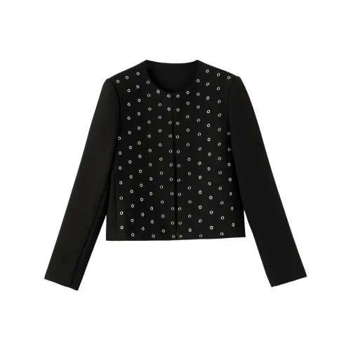 Late White Укороченное пальто женское