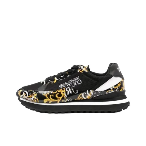 VERSACE JEANS COUTURE Повседневная обувь Мужская Черная