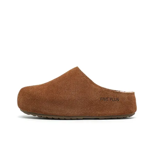 FIVE PLUS Противоскользящие устойчивые к истиранию тихие домашние тапочки для женщин