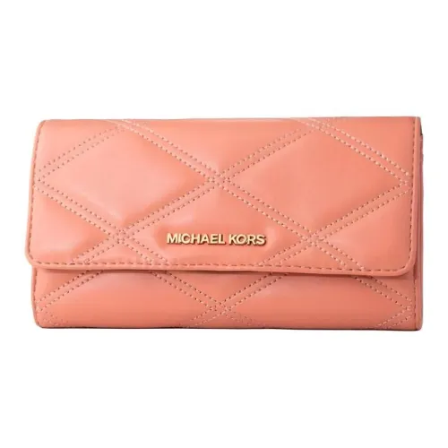 MICHAEL KORS Кожа Монета Кошелек Женские Розовый