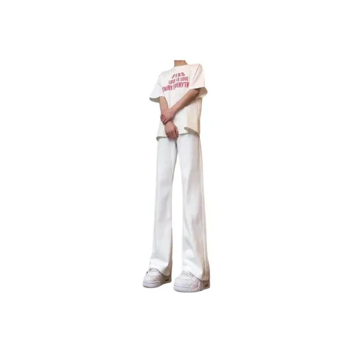 Clog Heel Белый Унисекс Джинсы