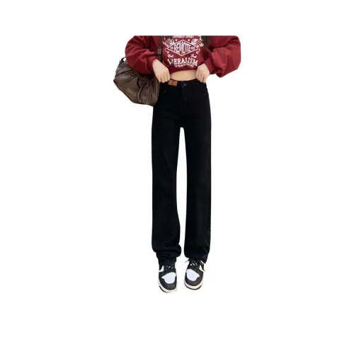 7 SEVFUN Черные Женские Джинсы