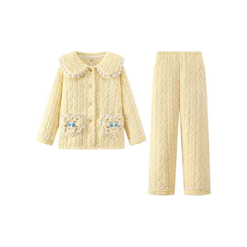 Gongdie x HAIMIANBAOBAO Коллаборационный комплект пижам Женские