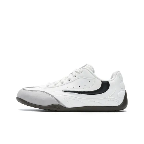 FILA HYPER Легкий Низкий Топ Повседневная Обувь Женская Белая Серый