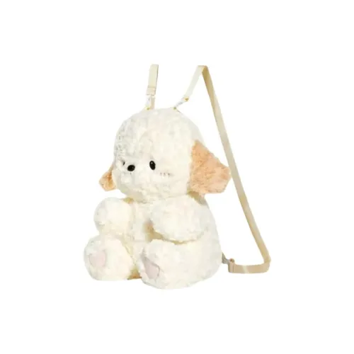 Dusen Kangaroo Полиэстер Рюкзак Стандартный Унисекс Белый