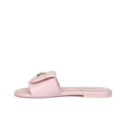 Chanel Шлепанцы Женские Розовые