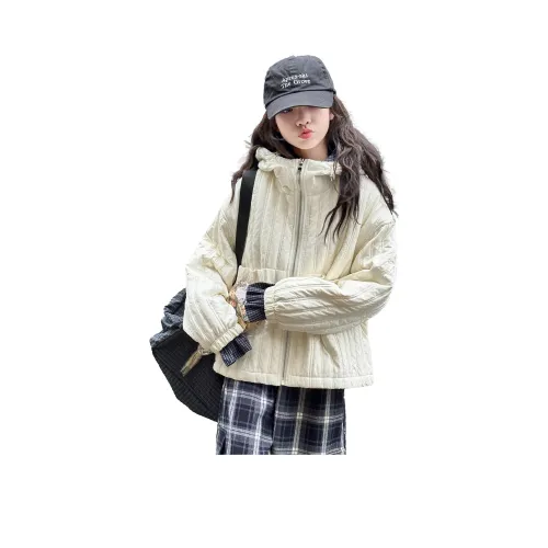 MADALLO Бежевый Пальто Kids Утеплённые куртки