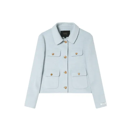 LOUISY AO Синий Женское Пальто