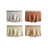 100% хлопок Мужской 7A Антибактериальное Трусы, Набор из 4 штук