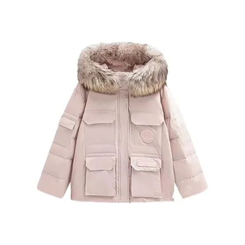 JOSR Розовый Женский пуховик