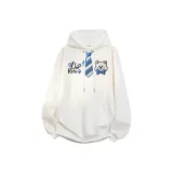 Белый [Синий галстук, утолщенный и с флисовой подкладкой]