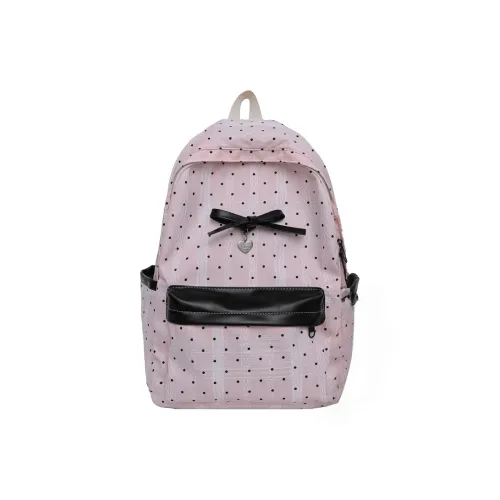AUNG Полиэстер Рюкзак Стандартный Женский Розовый Светло-Синий Белый Черный