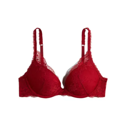 H M Темно-красный Женский Бюстгальтер