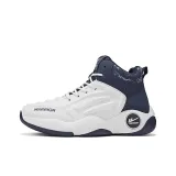 Белый/темно-синий