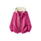 Фиолетовый, розовый, красный.