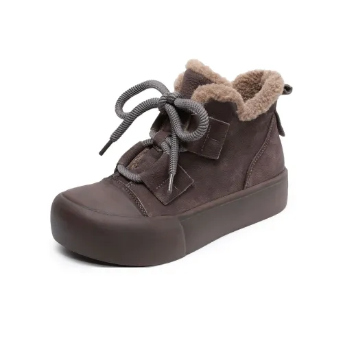 H2 Лицевая коровья кожа Мода Винтаж Обувь Ботильоны Женские