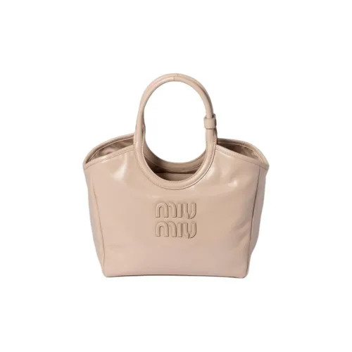 MIU MIU Корова Кожа Сумка Стандартная Женская Розовый Бежевый