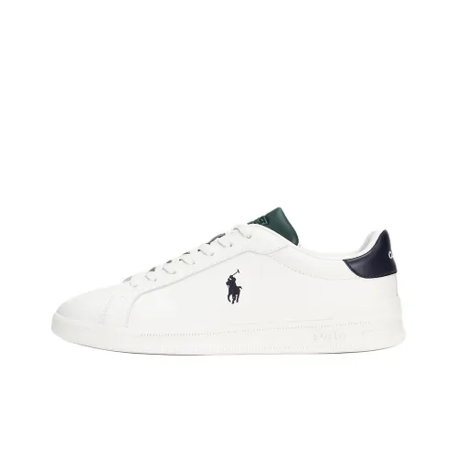 Polo Ralph Lauren Court Low Top Скейтборд Кроссовки Мужские Белые