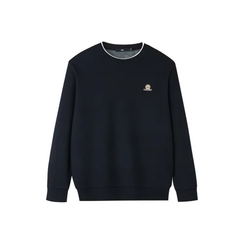 HLA Темно-синий 42 Мужской Трикотаж