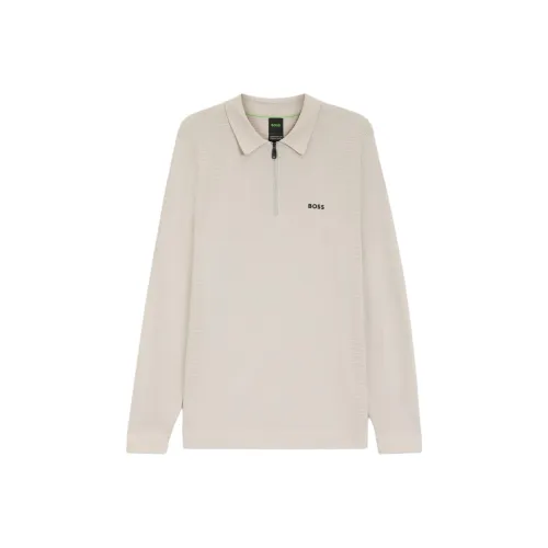 Hugo Boss Light Beige Мужская Поло