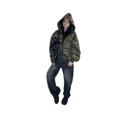 GOYN Камуфляж Флис С подкладкой Школьные Свитшоты