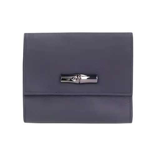 LONGCHAMP Roseau Essential Телячья кожа Кошелек Женские Фиолетовый