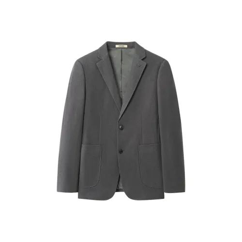 EDENBO Мужской деловой костюм серого цвета