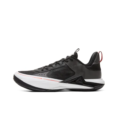 PEAK Баскетбольные кроссовки Low Топ Черный Магнитно-серый Мужской